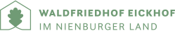 Waldfriedhof Eickhof Logo mit Schrift